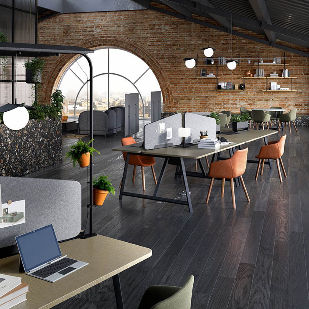 Co-working multi-functional workspace